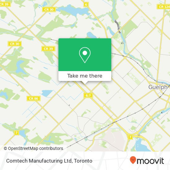 Comtech Manufacturing Ltd map