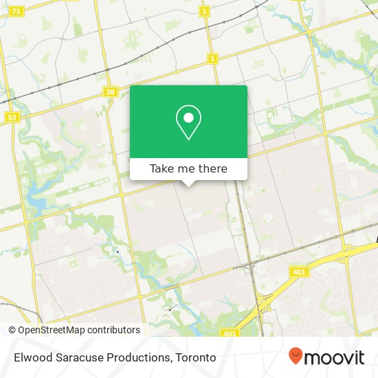Elwood Saracuse Productions map