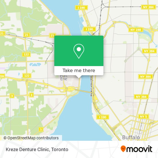 Kreze Denture Clinic map