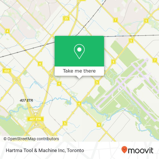 Hartma Tool & Machine Inc map