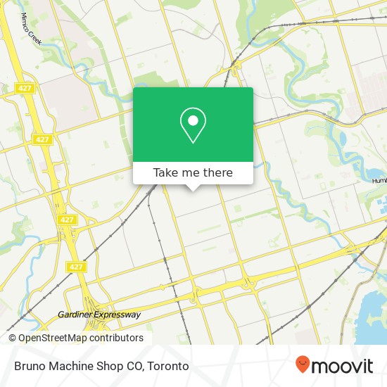 Bruno Machine Shop CO map