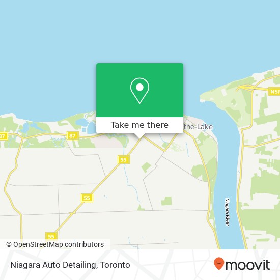 Niagara Auto Detailing map