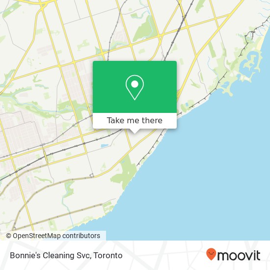 Bonnie's Cleaning Svc map