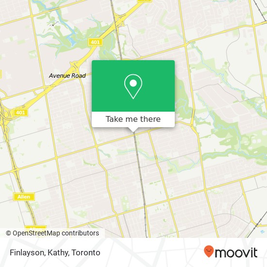 Finlayson, Kathy map