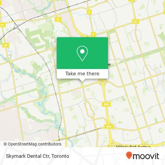 Skymark Dental Ctr map