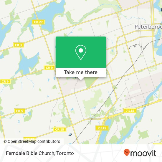 Ferndale Bible Church map