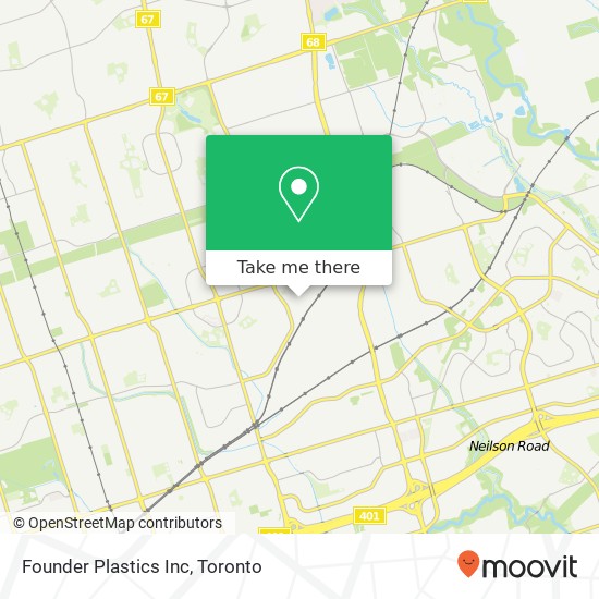 Founder Plastics Inc map