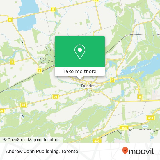 Andrew John Publishing map