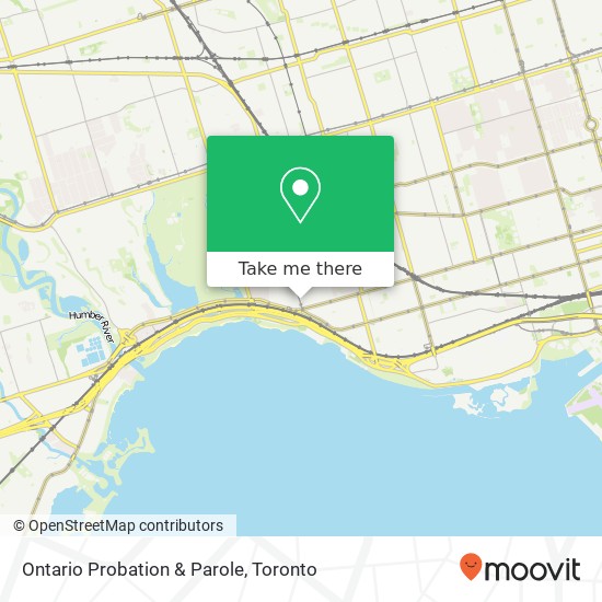 Ontario Probation & Parole map