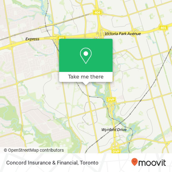Concord Insurance & Financial map