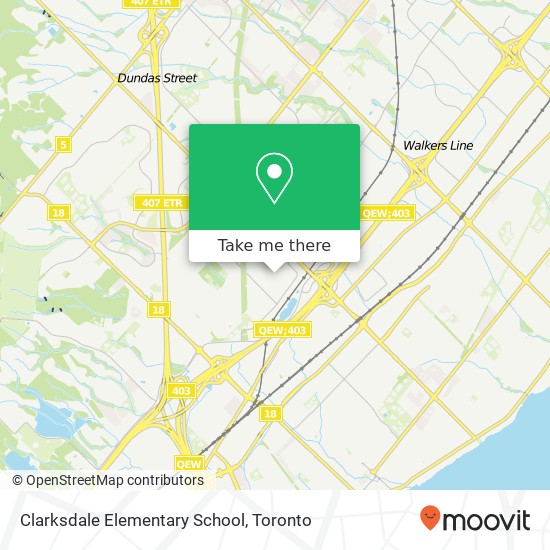 Clarksdale Elementary School map