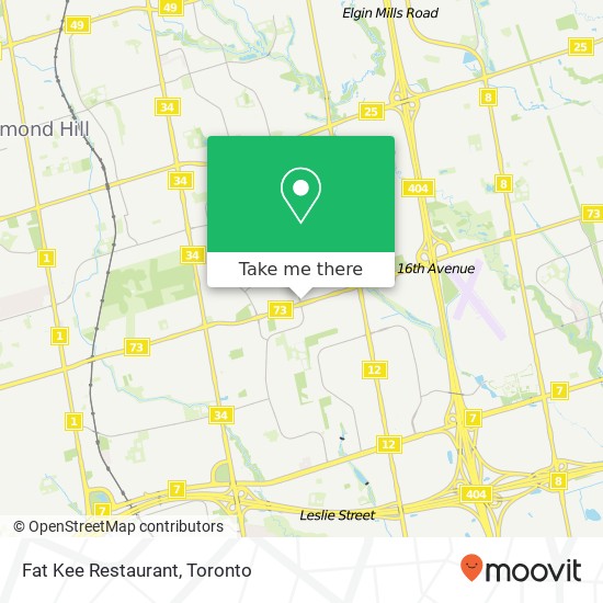 Fat Kee Restaurant map