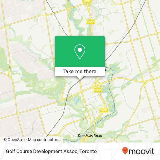 Golf Course Development Assoc map