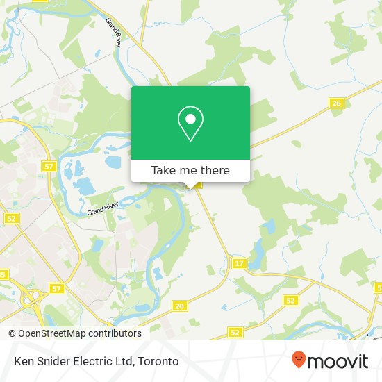 Ken Snider Electric Ltd map
