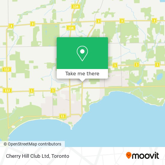 Cherry Hill Club Ltd map