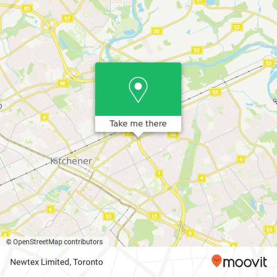 Newtex Limited map