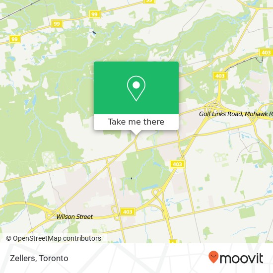 Zellers map