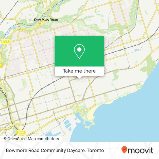Bowmore Road Community Daycare map