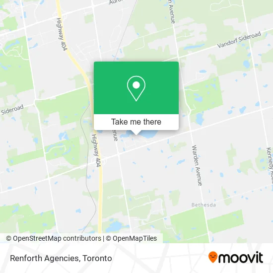 Renforth Agencies map