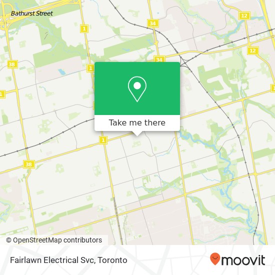 Fairlawn Electrical Svc map