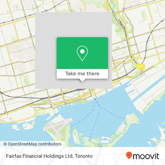 Fairfax Financial Holdings Ltd map