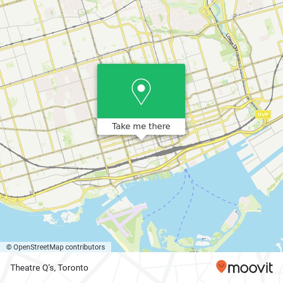 Theatre Q's map