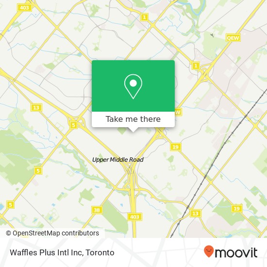 Waffles Plus Intl Inc map
