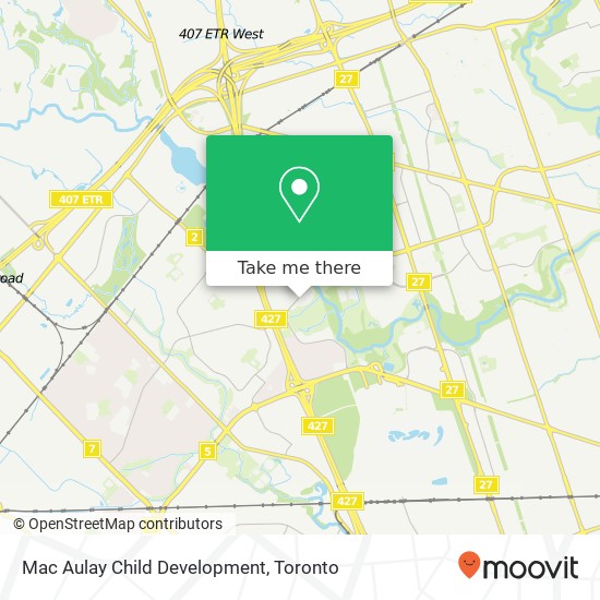 Mac Aulay Child Development map