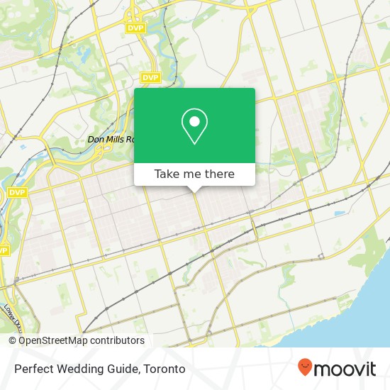 Perfect Wedding Guide map