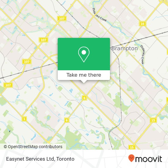 Easynet Services Ltd map