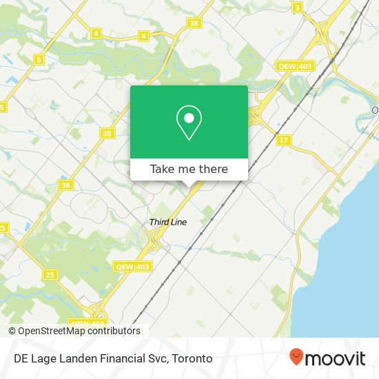 DE Lage Landen Financial Svc map