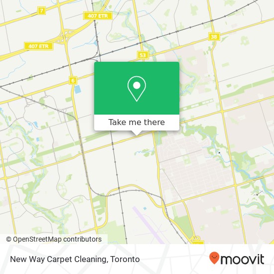 New Way Carpet Cleaning map