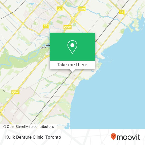 Kulik Denture Clinic map