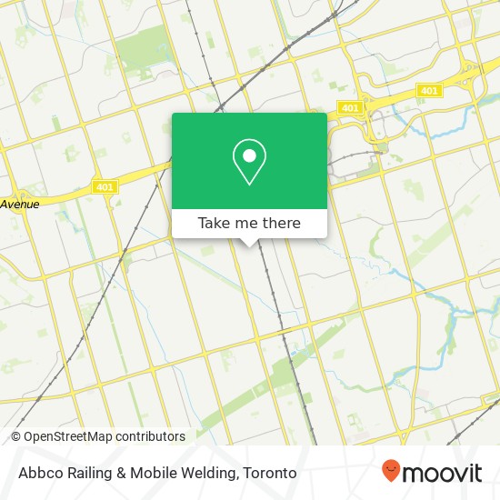 Abbco Railing & Mobile Welding map