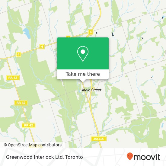 Greenwood Interlock Ltd map