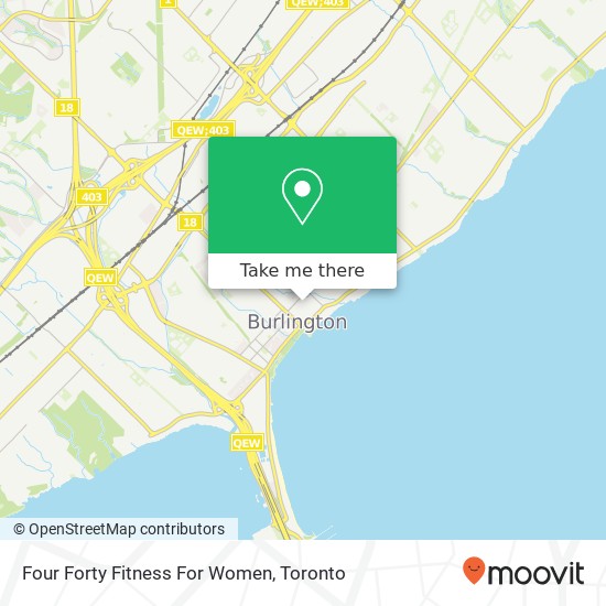 Four Forty Fitness For Women map