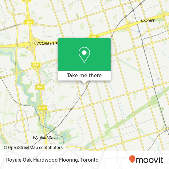 Royale Oak Hardwood Flooring map