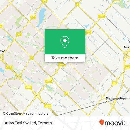 Atlas Taxi Svc Ltd map