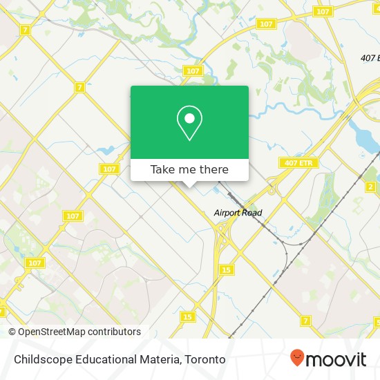 Childscope Educational Materia map