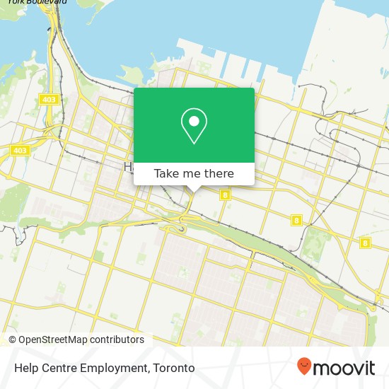 Help Centre Employment map