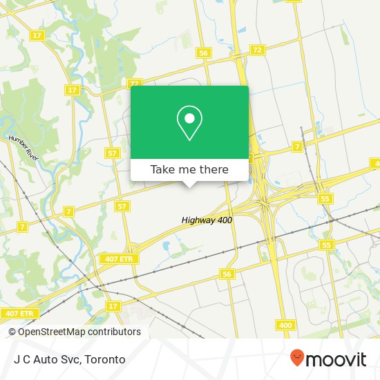 J C Auto Svc map