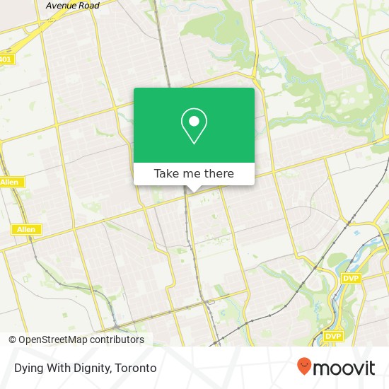 Dying With Dignity map