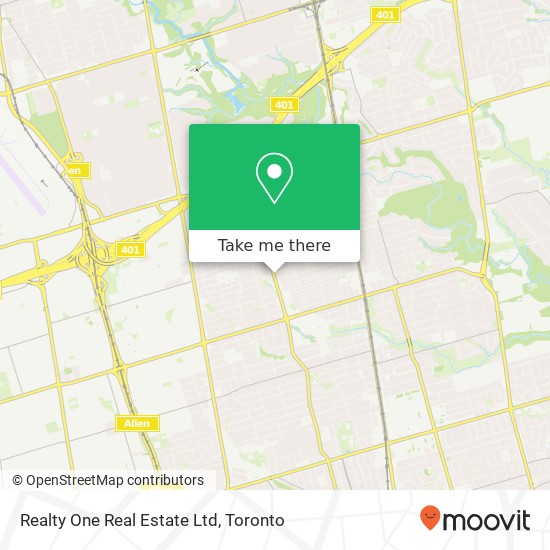 Realty One Real Estate Ltd map