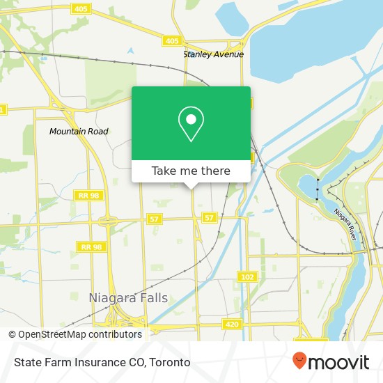 State Farm Insurance CO map