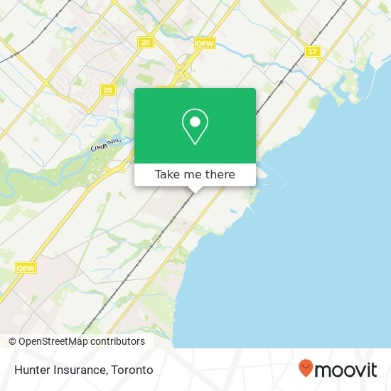 Hunter Insurance map