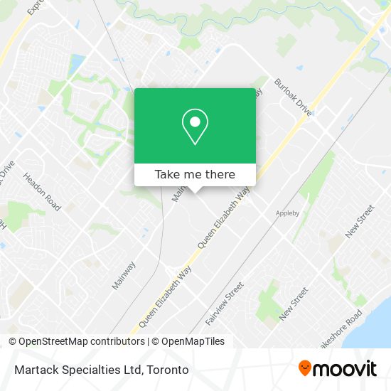 Martack Specialties Ltd map