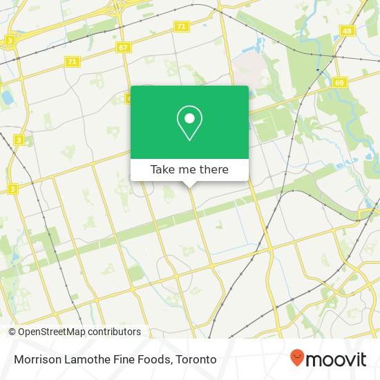 Morrison Lamothe Fine Foods map