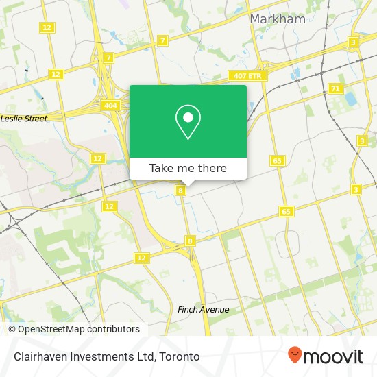 Clairhaven Investments Ltd map