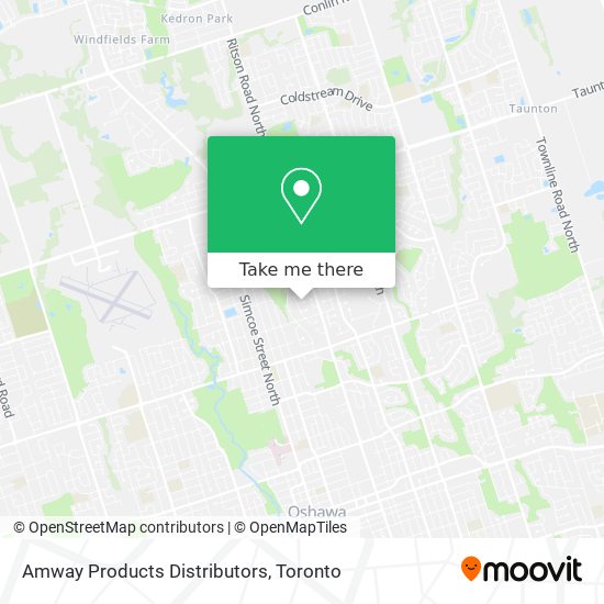Amway Products Distributors map