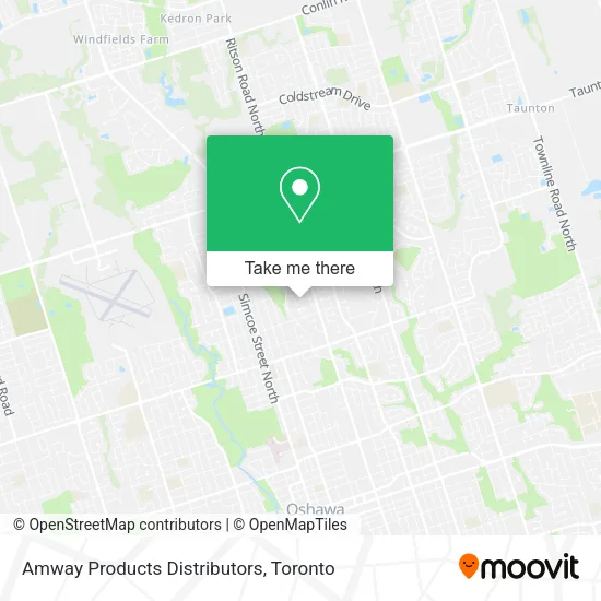 Amway Products Distributors map